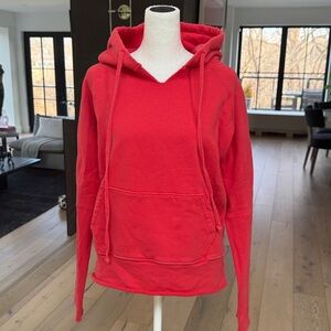 Nili Lotan red hoodie